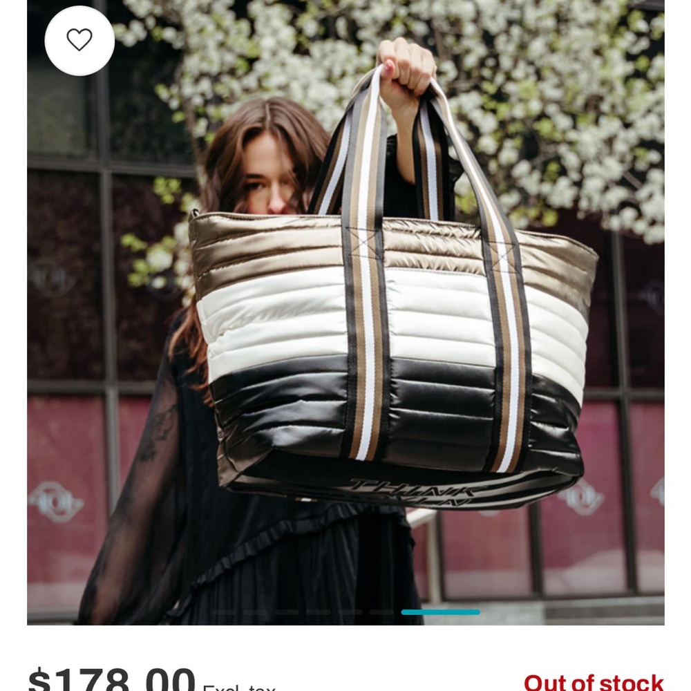 THINK ROYLN Multi-Color Tote Bag